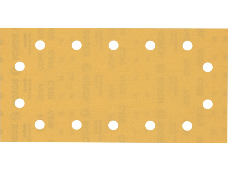 EXPERT C470 brusni papir s 14 luknjami za ekscentrične brusilnike, Dimenzije: 115x280mm, Zrnatost: 400, 2608900950